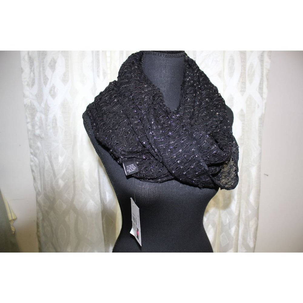 Cejon /Eternity scarf / 33x33 /Black